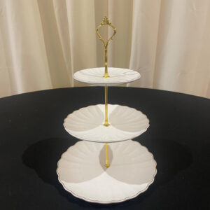 3 Tier Porcelain Dessert Dish