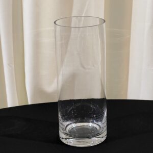 Clear Glass Cylinder Vase