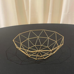 Metal Gold Baskets
