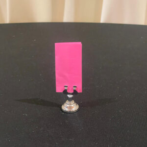 Silver Place Card Holder