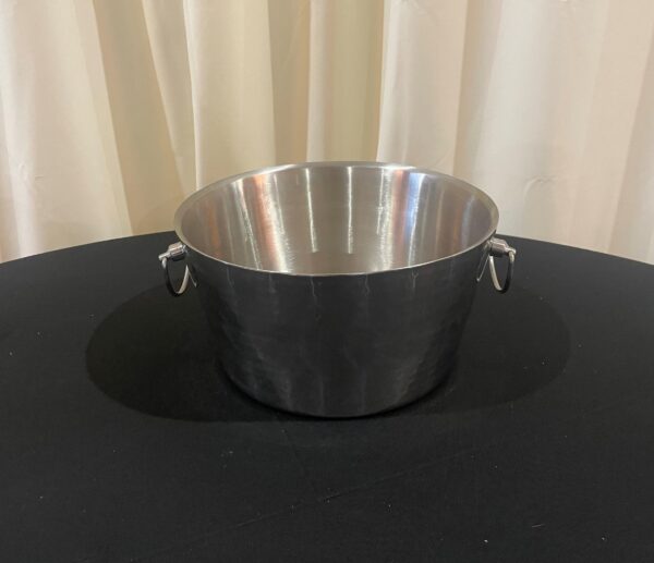 Silver Round Ice Bucket