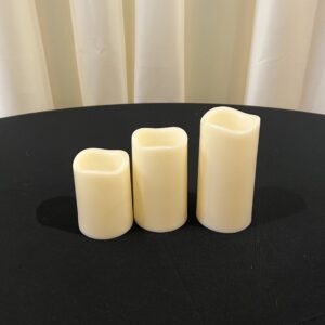 Ivory Flickering Flameless Candles