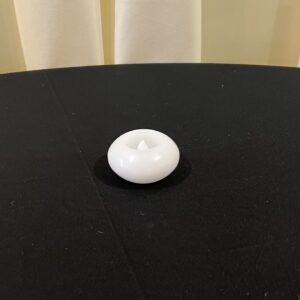 White Floating Flameless Round Candle