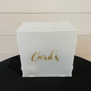 Acrylic Card Box