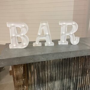 Light Up Bar Sign