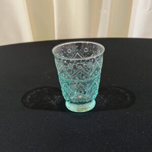 Blue Crystal Tall Water Glass