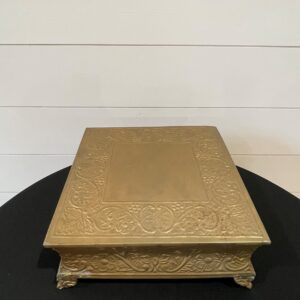 Bronze Cake Stand