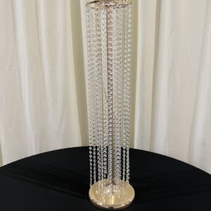 Gold Crystal Floral Riser