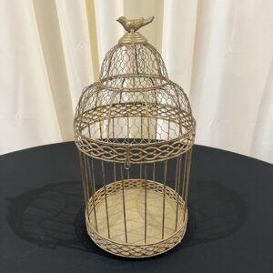 Gold Bird Cage