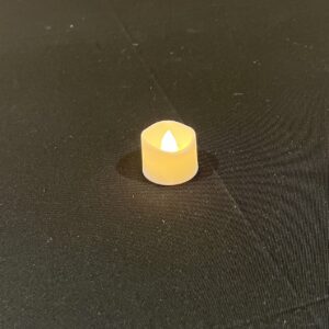 White Flameless Ivory Tealights