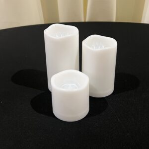 White Flameless Candles