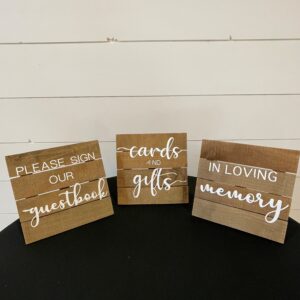 Wooden Small Signs