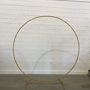 Gold Hoop Arch