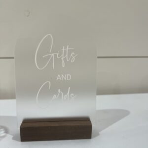 Gifts and Cards Sign